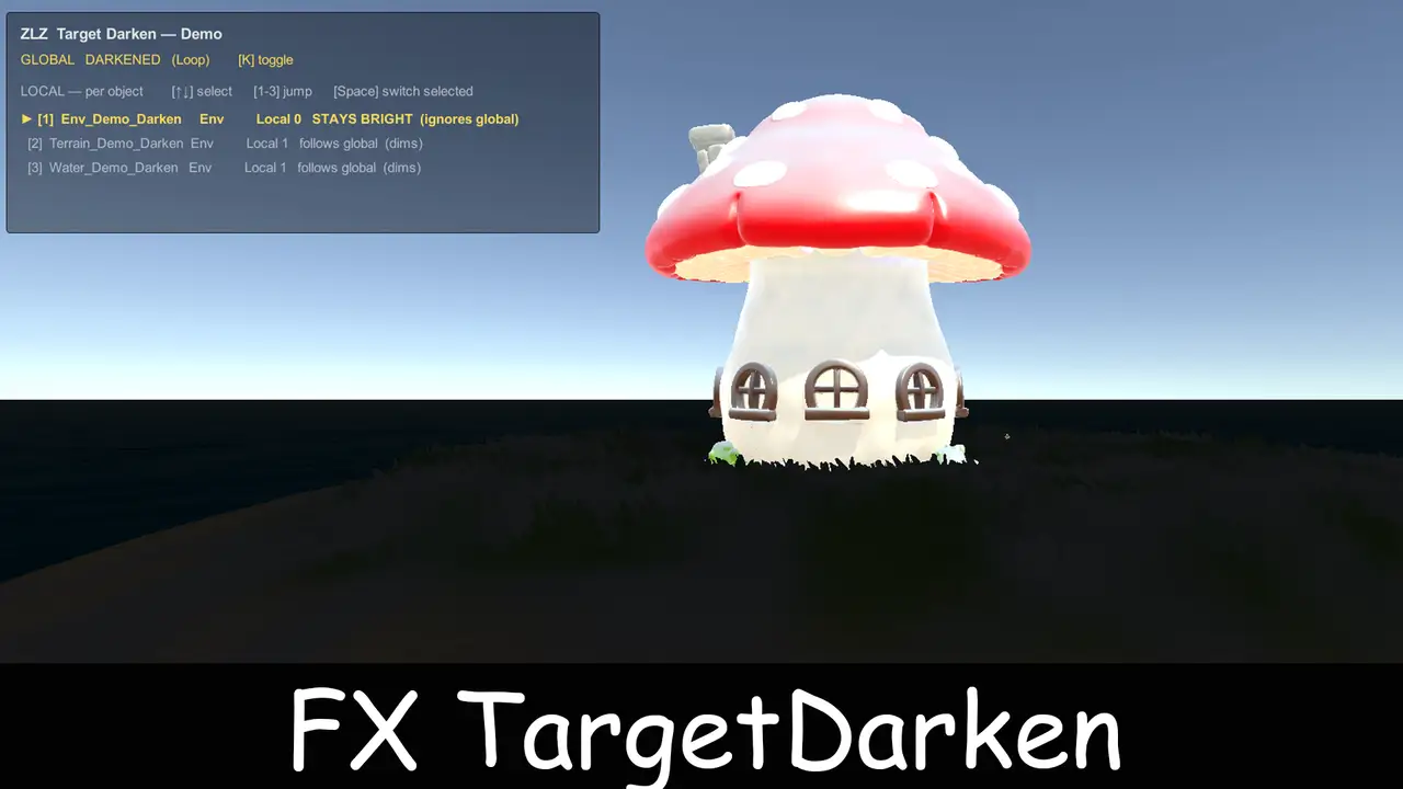 Target Darken FX Runtime