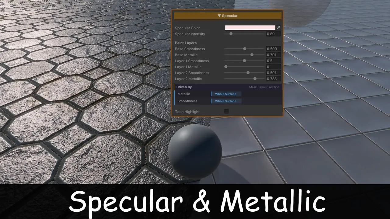 Specular & Metallic