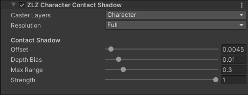 ContactShadowSettings